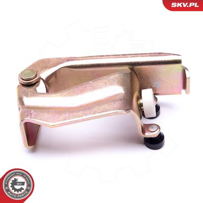 Ritinėlio kreiptuvas, atstumiamos durys