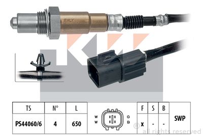 Лямбда-зонд KW 497 542 для MITSUBISHI PAJERO