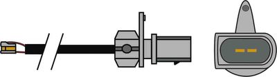 Warning Contact, brake pad wear JURATEK U1876028