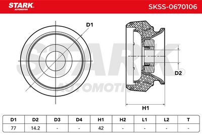 тампон на макферсън STARK SKSS-0670106