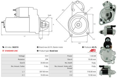 STARTER AS-PL S6221S 4