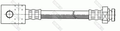 GIRLING 9001363 Тормозной шланг  для NISSAN SERENA (C23) 1.6