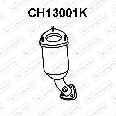 Катализатор VENEPORTE CH13001K для CHEVROLET SPARK