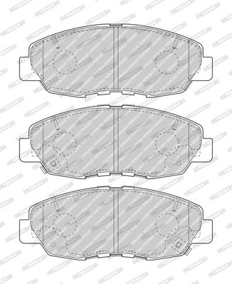 SET PLACUTE FRANA FRANA DISC FERODO FDB5022 1
