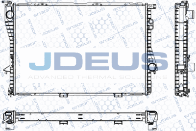 JDEUS RA0050520 Радиатор охлаждения двигателя  для BMW 5 (E39) 525 tds