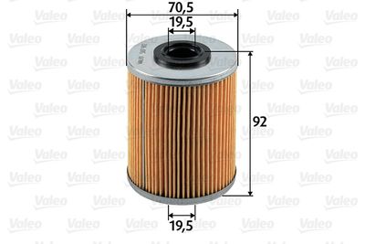 Топливный фильтр VALEO 587902 для OPEL SINTRA