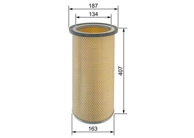 SEKUNDäRLUFTFILTER BOSCH 1457433203