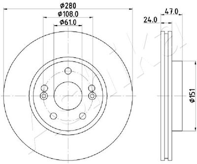 Brake Disc 60-00-0711