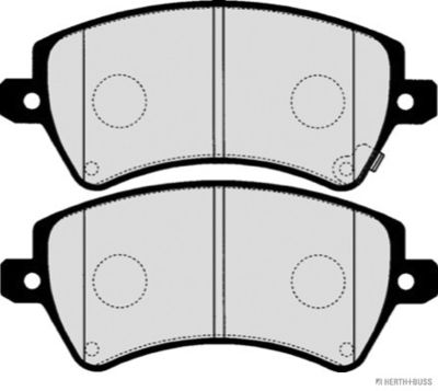 BREMSBELAGSATZ SCHEIBENBREMSE Herth+Buss Jakoparts J3602101 1