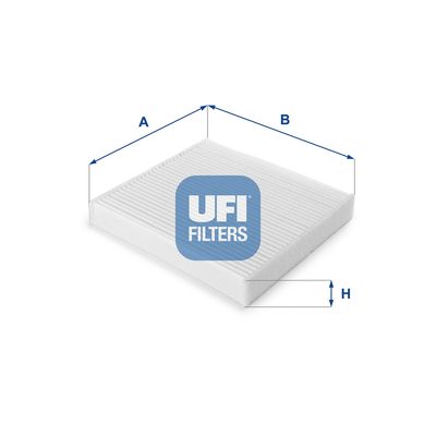 Фильтр, воздух во внутренном пространстве UFI 53.147.00 для TOYOTA VIOS