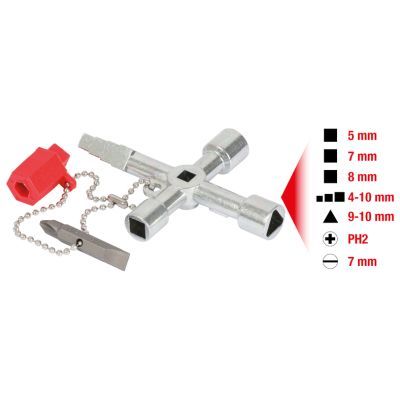 KS TOOLS Jungiklių spintos raktas