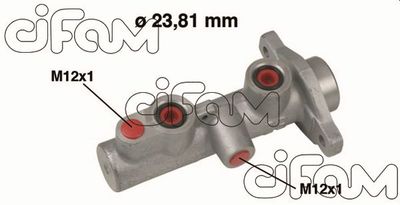 Главный тормозной цилиндр CIFAM 202-651 для NISSAN ALMERA