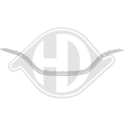 Насадка, решетка радиатора DIEDERICHS 4406242 для RENAULT CAPTUR