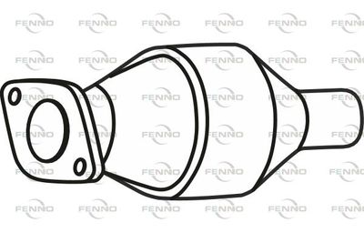 FENNO P8058CAT Каталізатор  для KIA CEED (Киа Кеед)