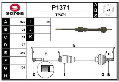 PLANETARA SNRA P1371