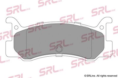 Sada brzdových destiček, kotoučová brzda SRLine S70-1398