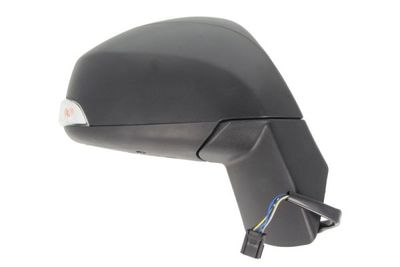 Zijspiegel Rechts (elektrisch, asferisch, met verwarming, met indicator) past: RENAULT GRAND SCENIC III Ph I, GRAND SCENIC III Ph II, GRAND SCENIC III Ph III, SCENIC III Ph I 02.09-12.16
