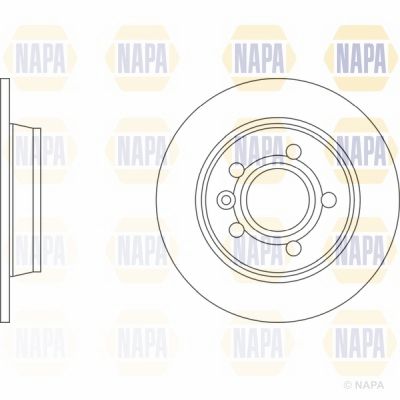 Brake Disc NAPA NBD5091