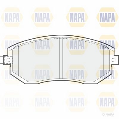Brake Pad Set NAPA NBP1743