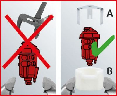 Ks Tools - Kľúče na palivový filter pre JTD motory 2ks