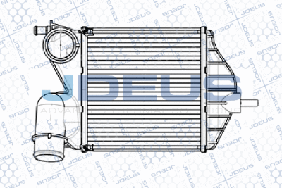 JDEUS RA8111000 Интеркулер  для FIAT IDEA (Фиат Идеа)