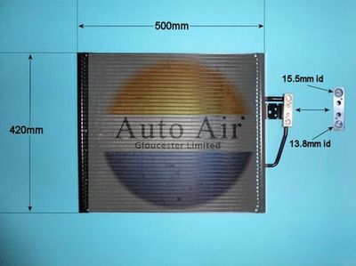 Auto Air Gloucester 16-6590 Condenser, air conditioning