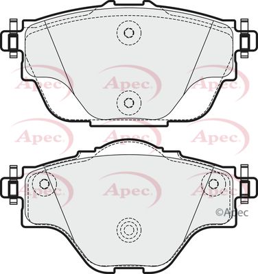 Brake Pad Set APEC PAD1976