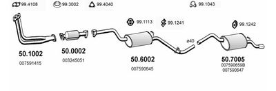 SISTEM DE ESAPAMENT ASSO ART2256