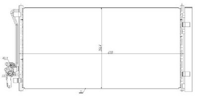 KONDENSATOR KLIMAANLAGE