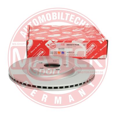 Brzdový kotúč (cena za 1ks) MASTER-SPORT GERMANY 24012202731PR-PCS-MS