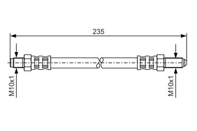 BOSCH Bremsschlauch