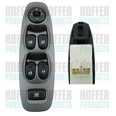 HOFFER 2106167 Кнопка склопідйомника для HYUNDAI (Хендай)