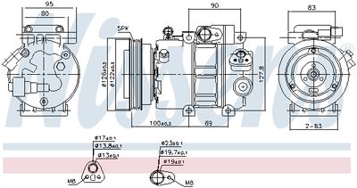 COMPRESOR CLIMATIZARE NISSENS 89292 4