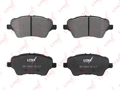 Комплект тормозных колодок, дисковый тормоз LYNXauto BD-3044 для FORD B-MAX