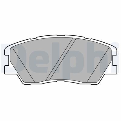 Brake Pad Set, disc brake LP3673