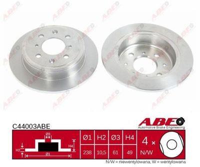 Bromsskiva ABE C44003ABE