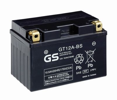 Стартерная аккумуляторная батарея GS GS-GT12A-BS для KAWASAKI J