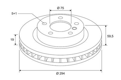 BREMSSCHEIBE VALEO 672656 2