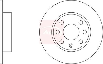 APEC Brake Disc DSK159