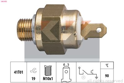 TEMPERATURSCHALTER KüHLMITTELWARNLAMPE