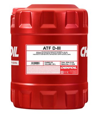 Olej CHEMPIOIL ATF DEXRON III 20L