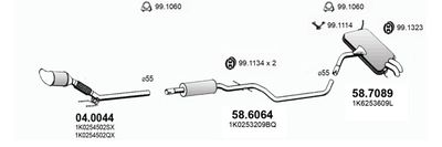 SISTEM DE ESAPAMENT ASSO ART2947