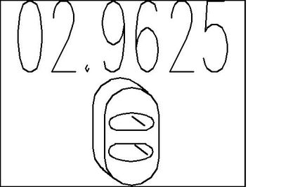 TAMPON CAUCIUC AMORTIZOR ESAPAMENT