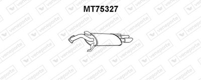 Глушитель выхлопных газов конечный VENEPORTE MT75327 для MITSUBISHI CARISMA