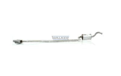 Средний глушитель выхлопных газов WALKER 13754 для FORD FIESTA