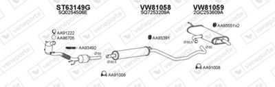 SISTEM DE ESAPAMENT VENEPORTE 801024