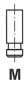 Впускной клапан FRECCIA R4518/SNT для TOYOTA TERCEL
