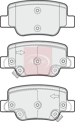 APEC Brake Pad Set, disc brake PAD1799