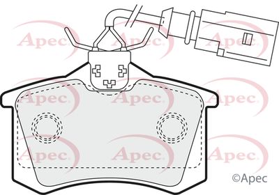 Brake Pad Set APEC PAD1157