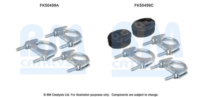 Монтажен комплект, изпускателна тръба BM Catalysts FK50499